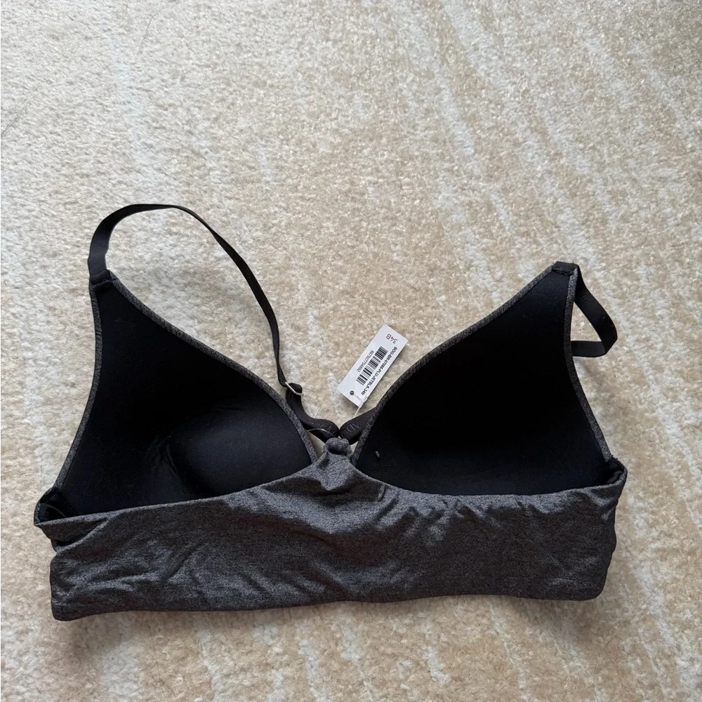 Adore Me Charcoal Bra